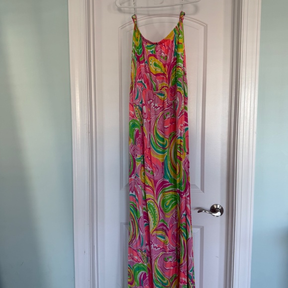 Lilly Pulitzer Strapless Maxi Dress - size XL - Picture 2 of 4